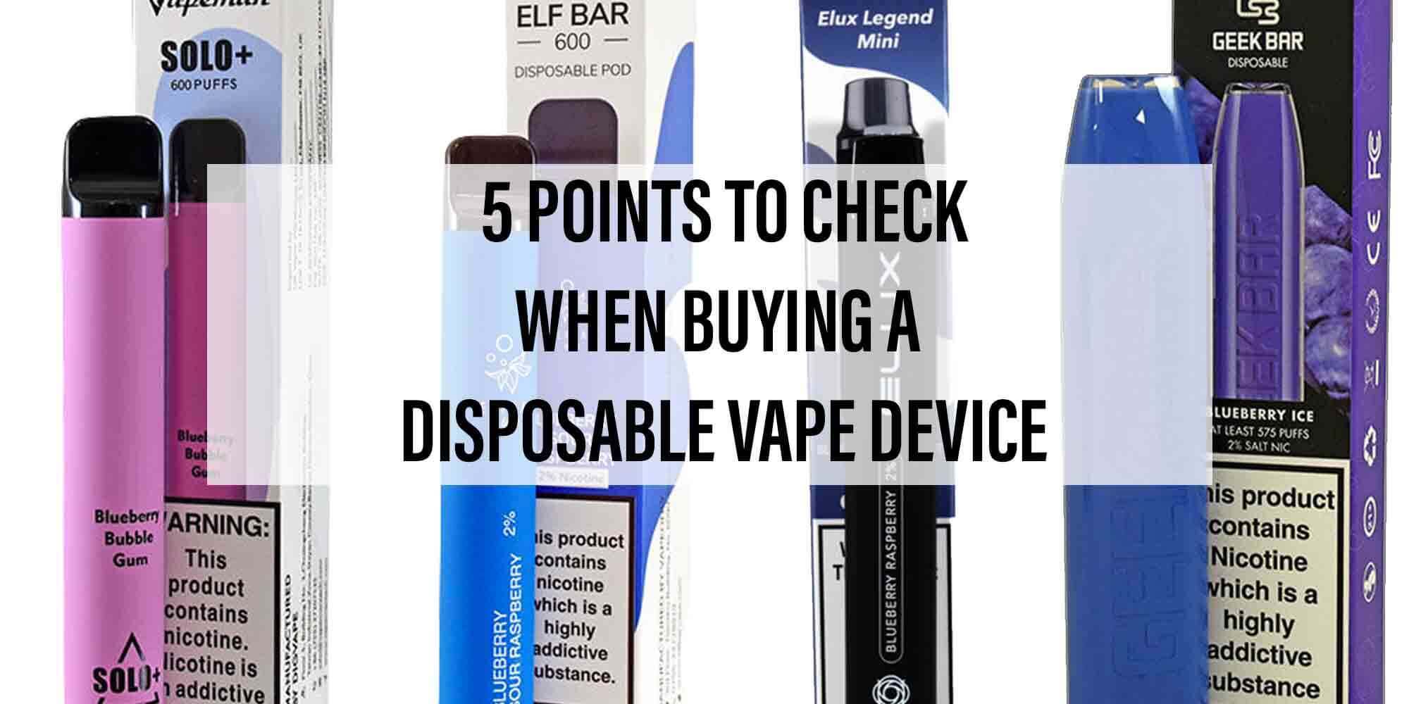 Never miss to check 5 things while choosing disposable vapes Vapor Shop Direct Never miss to check 5 things while choosing disposable vapes Vapor Shop Direct