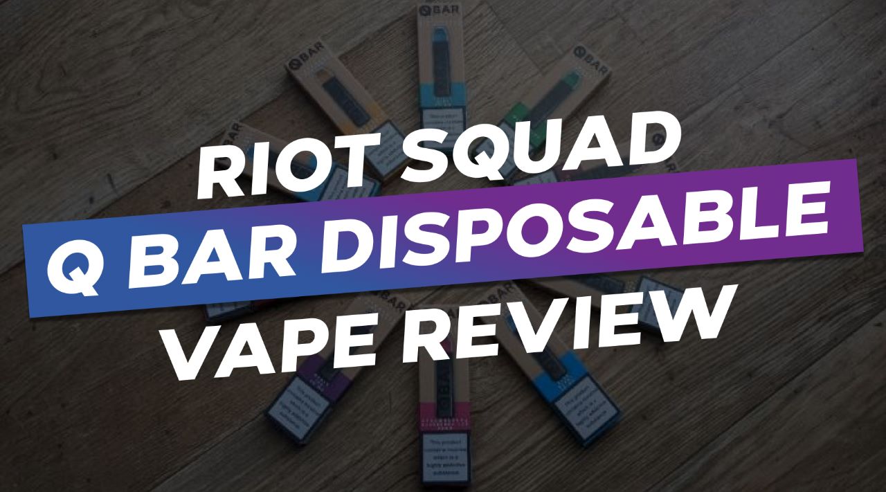 Riot Squad Q Bar Disposable Vape Review Vapor Shop Direct Riot Squad Q Bar Disposable Vape Review Vapor Shop Direct