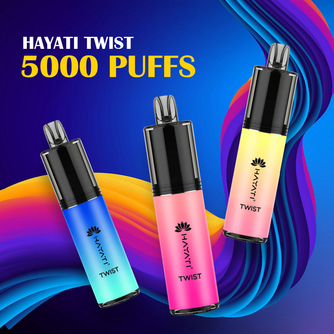 Hayati Twist 5000 Puffs: Flavor That Lasts Vapor Shop Direct Hayati Twist 5000 Puffs: Flavor That Lasts Vapor Shop Direct