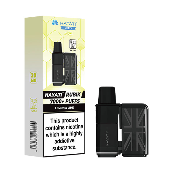 Hayati Rubik 7000+ Puff Prefilled Pods
