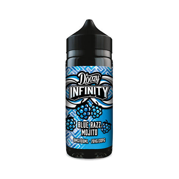Blue Razz Mojito E-Liquid by Doozy Vape - Shortfills UK