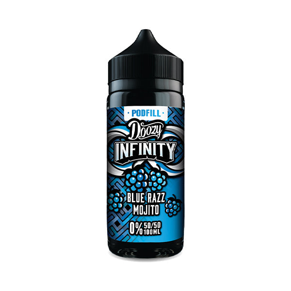 Blue Razz Mojito E-Liquid by Doozy Vape - Shortfills UK