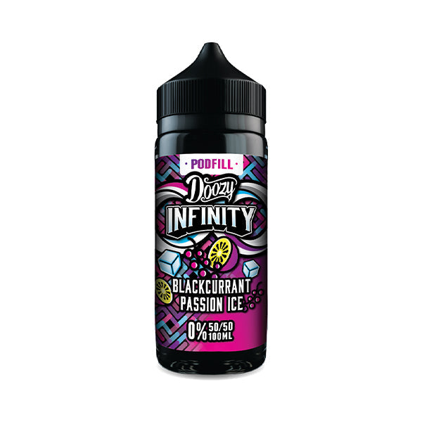 Blackcurrant Passion Ice E-Liquid by Doozy Vape - Shortfills UK
