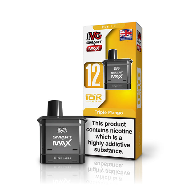 IVG Smart Max 10K Refill Pod Pack - Triple Mango