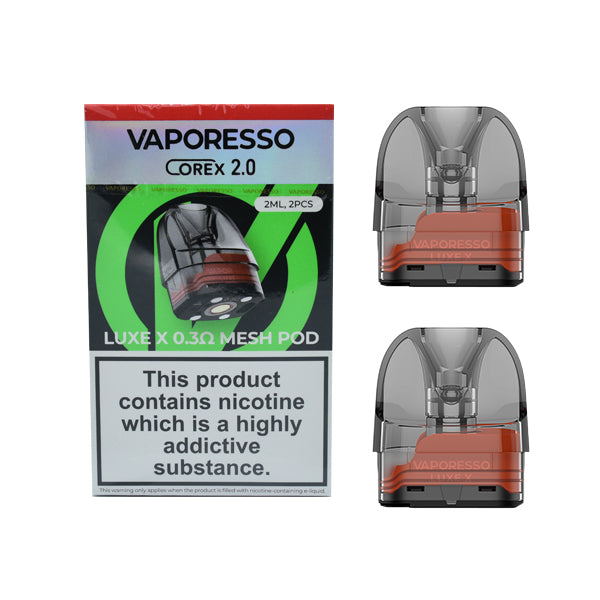 Vaporesso Luxe X Corex 2.0 Replacement Pods Vapor Shop Direct Vaporesso Luxe X Corex 2.0 Replacement Pods Vapor Shop Direct