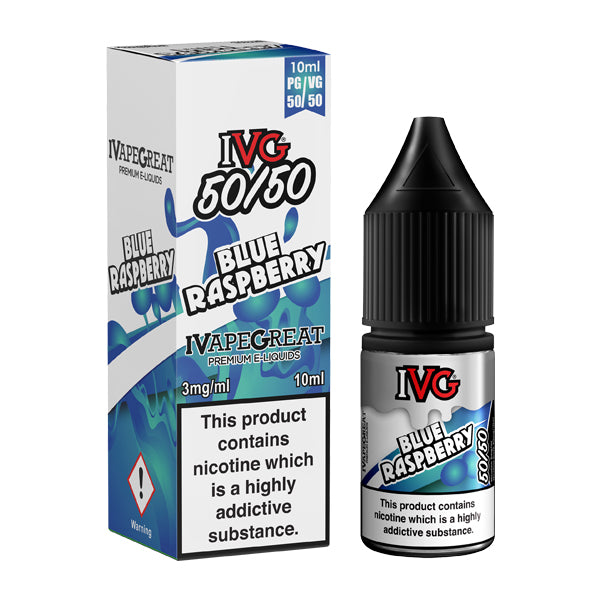 Blue Raspberry IVG 50/50 E-Liquid