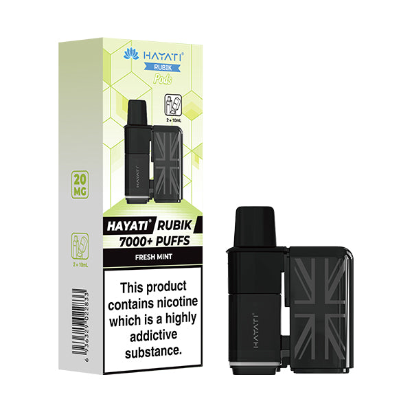 Hayati Rubik 7000+ Puff Prefilled Pods