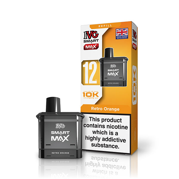 IVG Smart Max 10K Refill Pod Pack - Retro Orange
