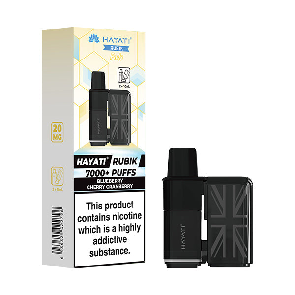 Hayati Rubik 7000+ Puff Prefilled Pods
