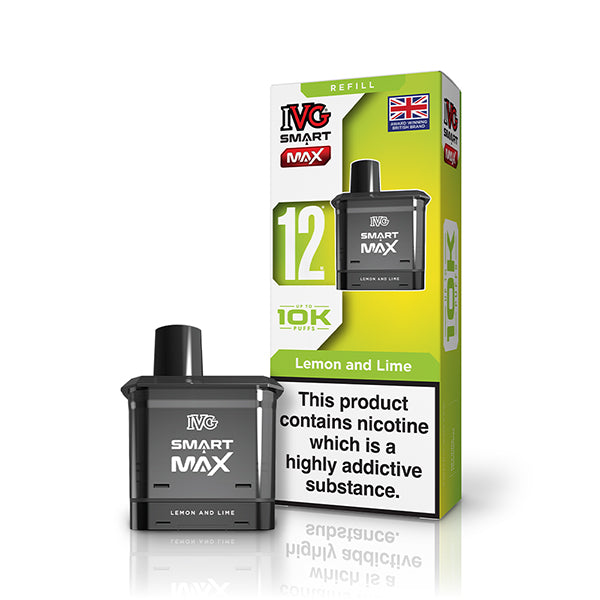 IVG Smart Max 10K Refill Pod Pack - Lemon and Lime