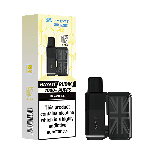 Hayati Rubik 7000+ Puff Prefilled Pods