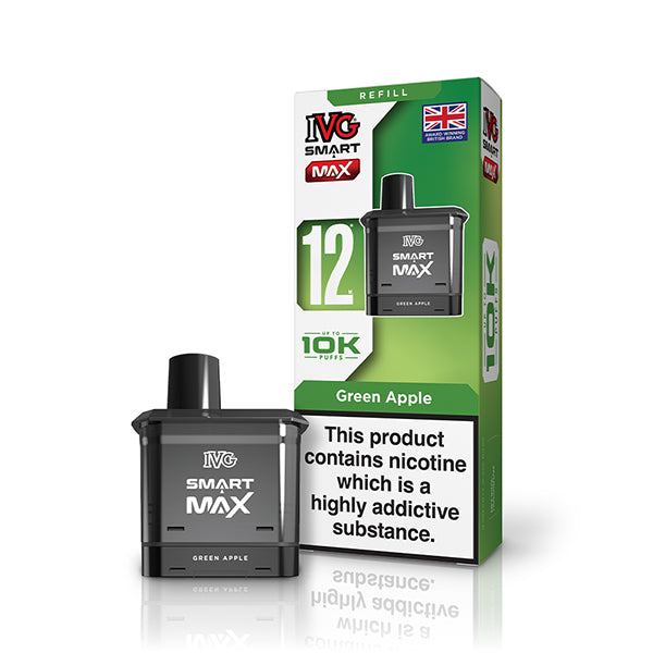 IVG Smart Max 10K Refill Pod Pack - Green Apple