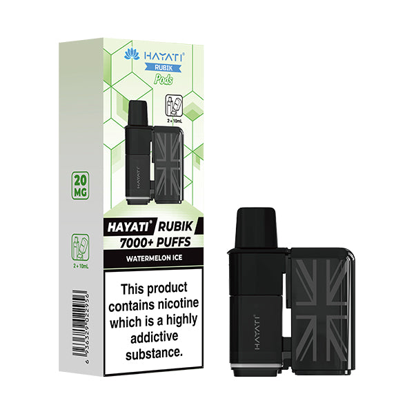Hayati Rubik 7000+ Puff Prefilled Pods