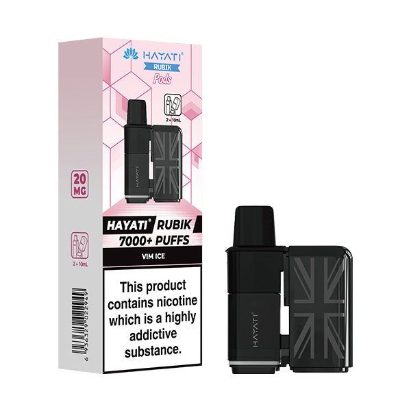 Hayati Rubik 7000+ Puff Prefilled Pods