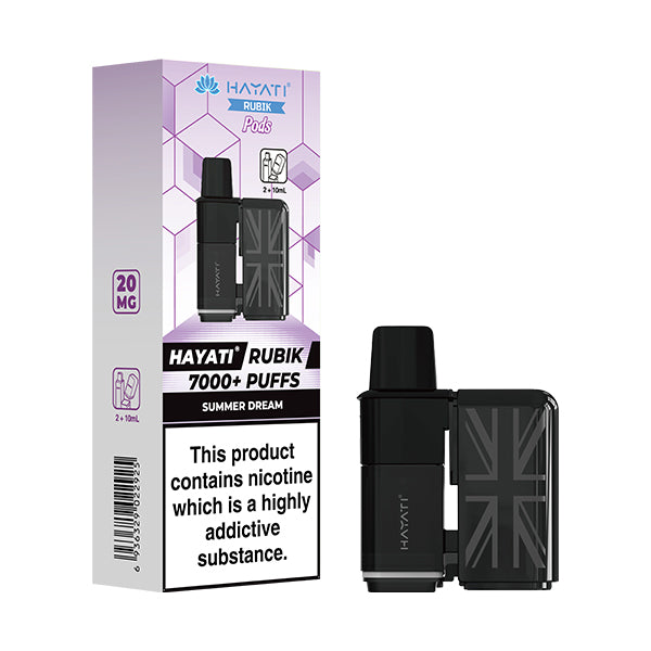 Hayati Rubik 7000+ Puff Prefilled Pods