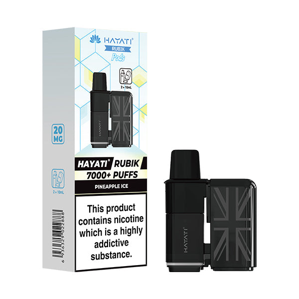 Hayati Rubik 7000+ Puff Prefilled Pods