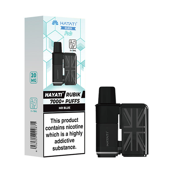 Hayati Rubik 7000+ Puff Prefilled Pods