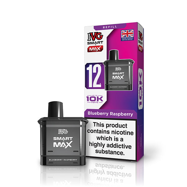 IVG Smart Max 10K Refill Pod Pack - Blueberry Raspberry
