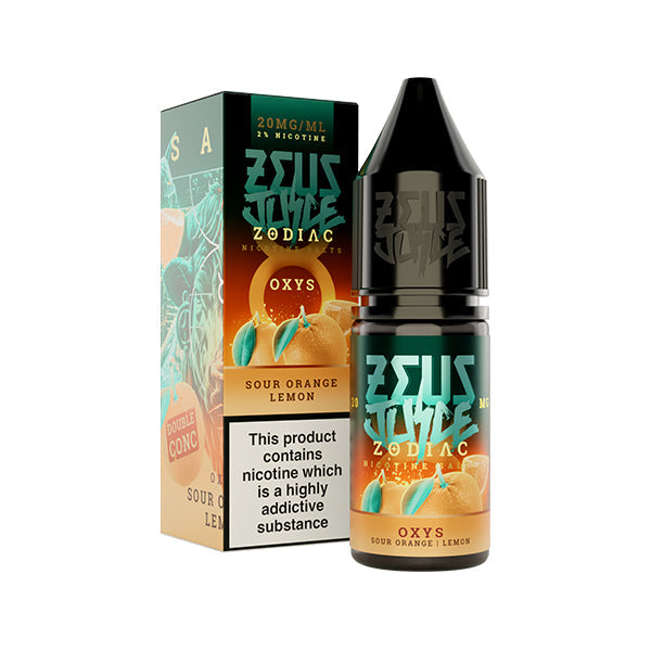 Oxys Nic Salt by Zeus Juice - Nic Salts UK