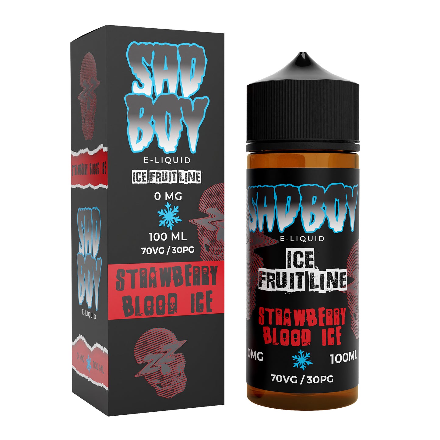 Sadboy Fruit Line Strawberry Ice 100ml Shortfill