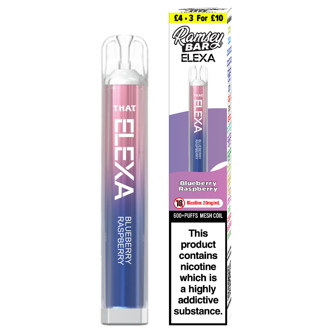 Ramsey Bar Elexa 20mg Disposable (PastBestBefore)