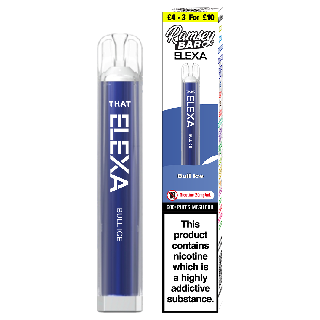 Ramsey Bar Elexa 20mg Disposable (PastBestBefore)