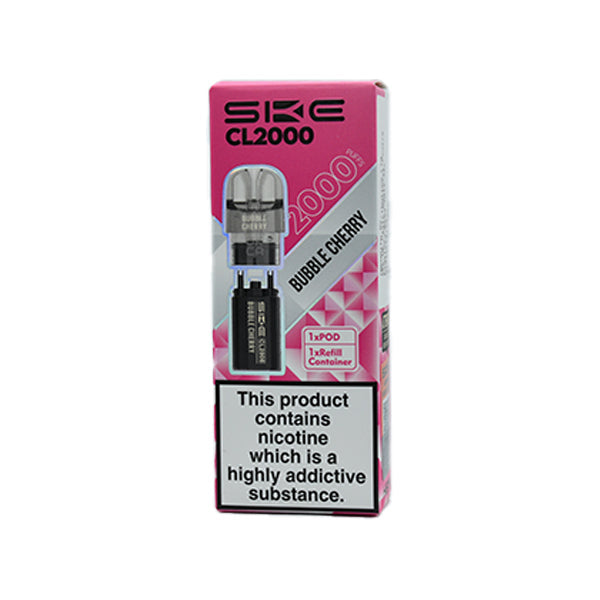 SKE CL2000 Prefilled Pods - Bubble Cherry