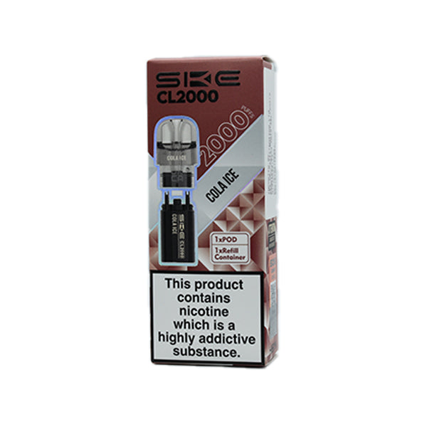 SKE CL2000 Prefilled Pods - Cola Ice
