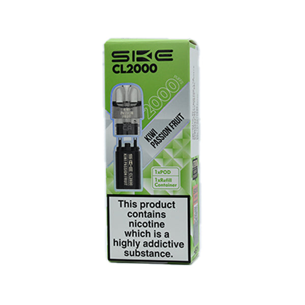 SKE CL2000 Prefilled Pods - Kiwi Passion Fruit