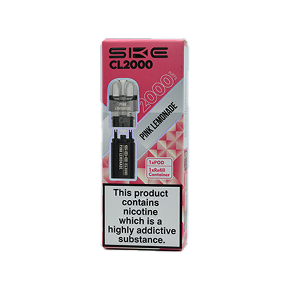 SKE CL2000 Prefilled Pods - Pink Lemonade