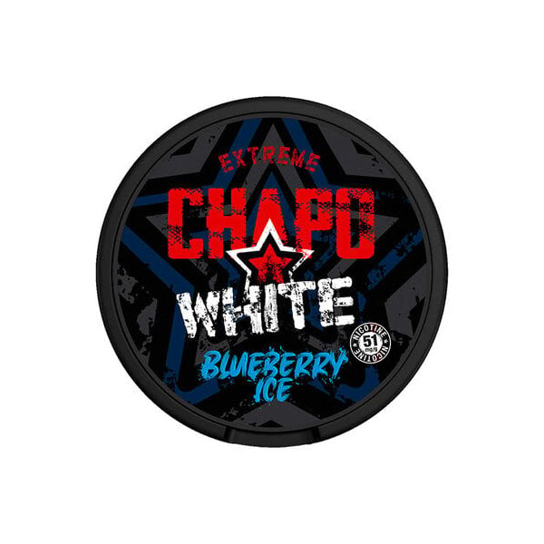Blueberry Ice Chapo White Nicotine Pouches