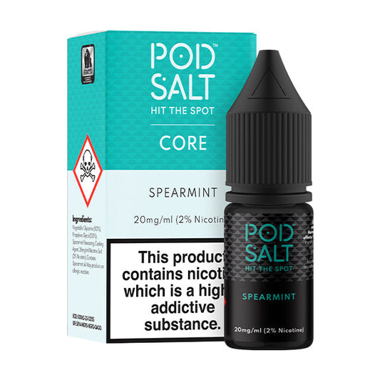 Spearmint Nic Salt by Pod Salt - Nic Salts UK