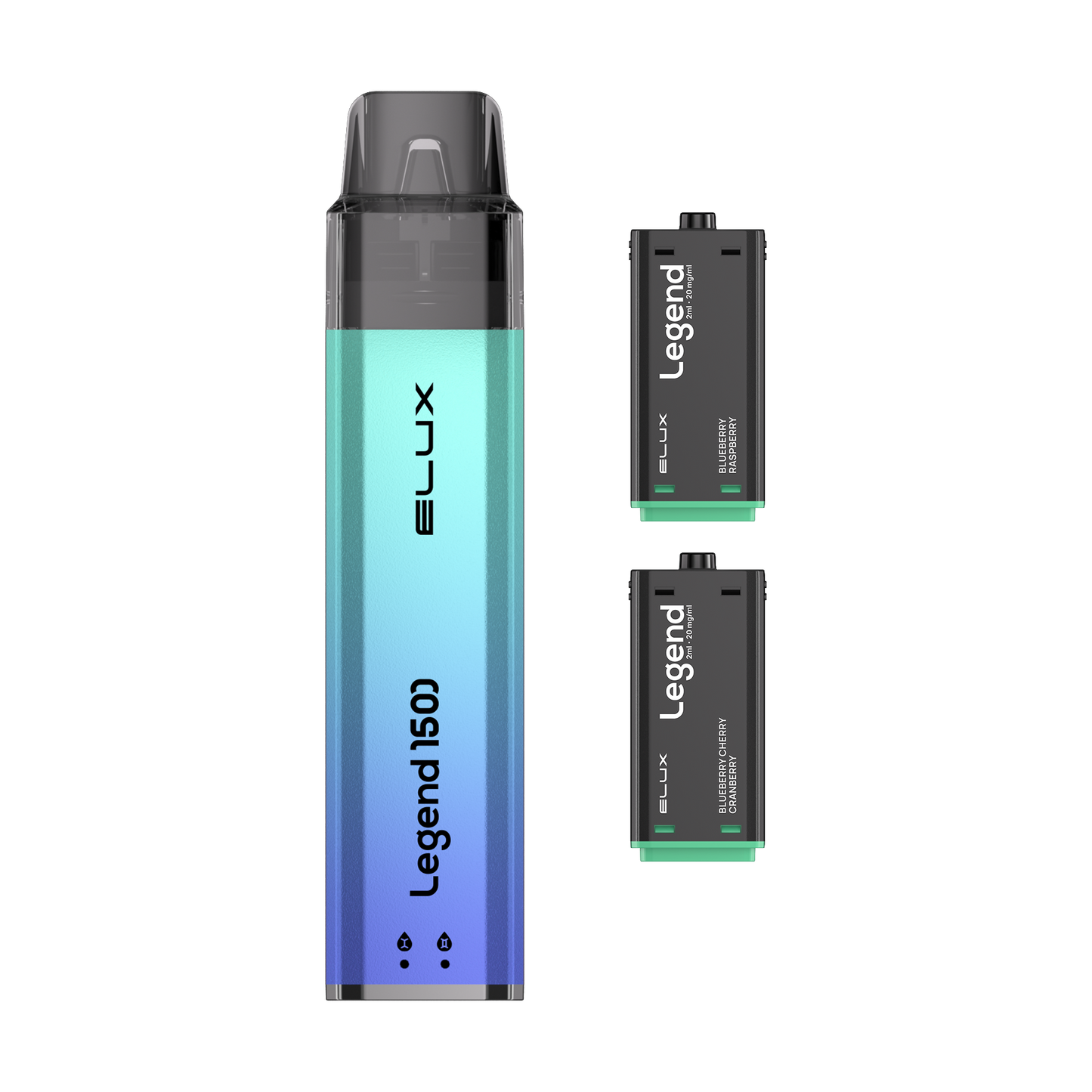 Elux Legend 1500 Prefilled Vape Kit - Blueberry Edition