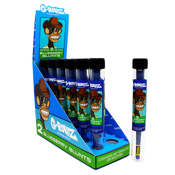G-ROLLZ - Blueberry Blunts - Fruit Blunt Cones - 2 Pack - Blueberry Vapor Shop Direct G-ROLLZ - Blueberry Blunts - Fruit Blunt Cones - 2 Pack - Blueberry Vapor Shop Direct