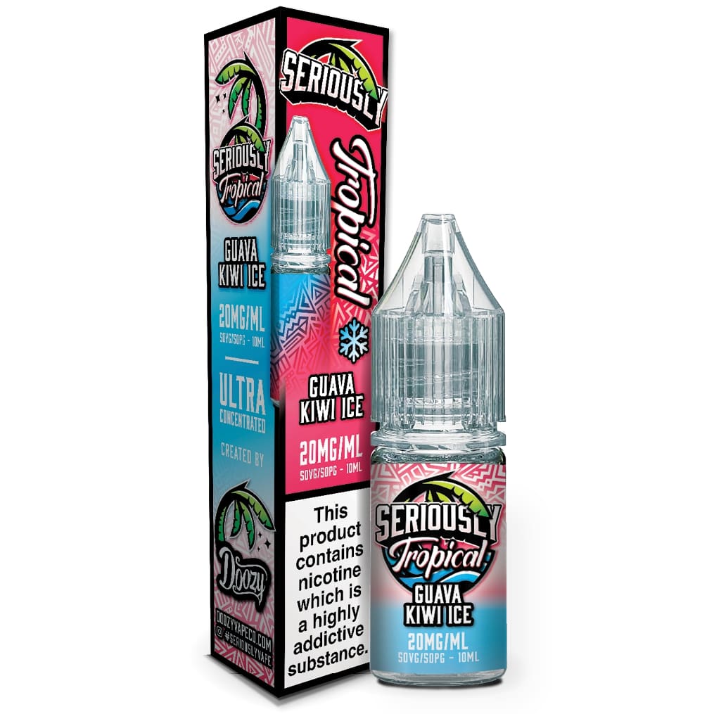 Seriously Tropical Guava Kiwi Ice 10ml Nic Salt