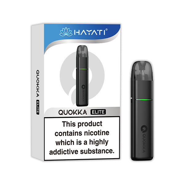 Hayati Quokka Elite Pod Vape Kit - Onyx Black