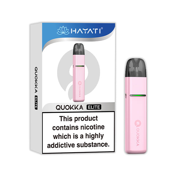 Hayati Quokka Elite Pod Vape Kit - Baby Pink