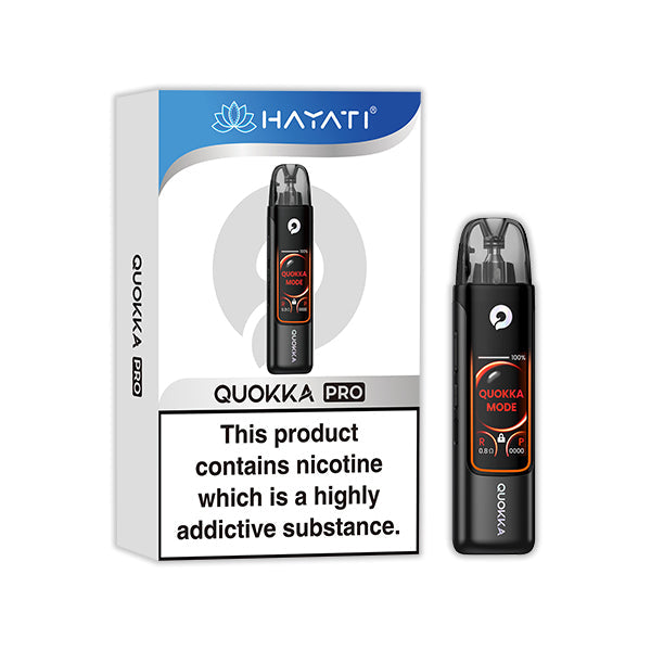 Hayati Quokka Pro Pod Vape Kit - Onyx Black
