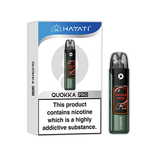 Hayati Quokka Pro Pod Vape Kit - Moss Green