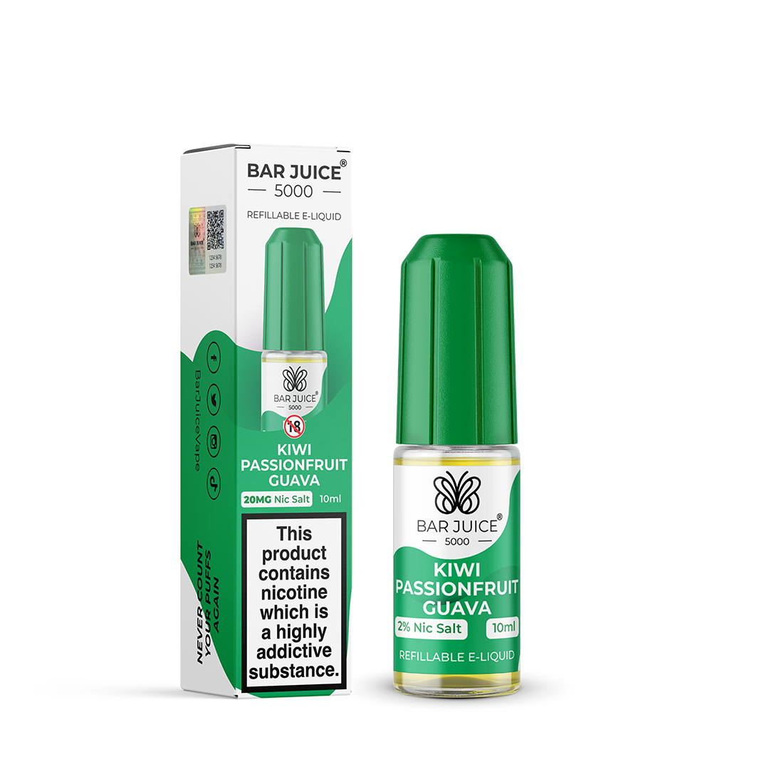 Bar Juice 5000 Kiwi Passionfruit Guava 10ml Nic Salt