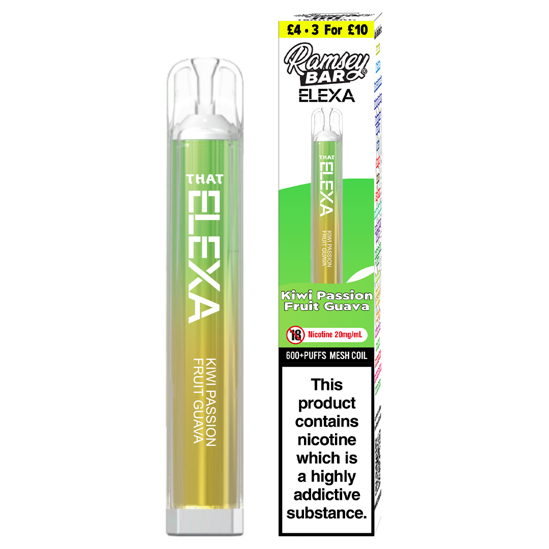 Ramsey Bar Elexa 20mg Disposable (PastBestBefore)