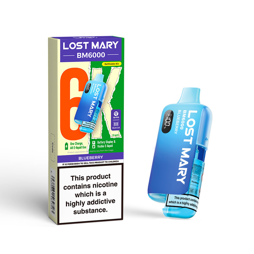 Lost Mary BM6000 Prefilled Pod Kit Blueberry