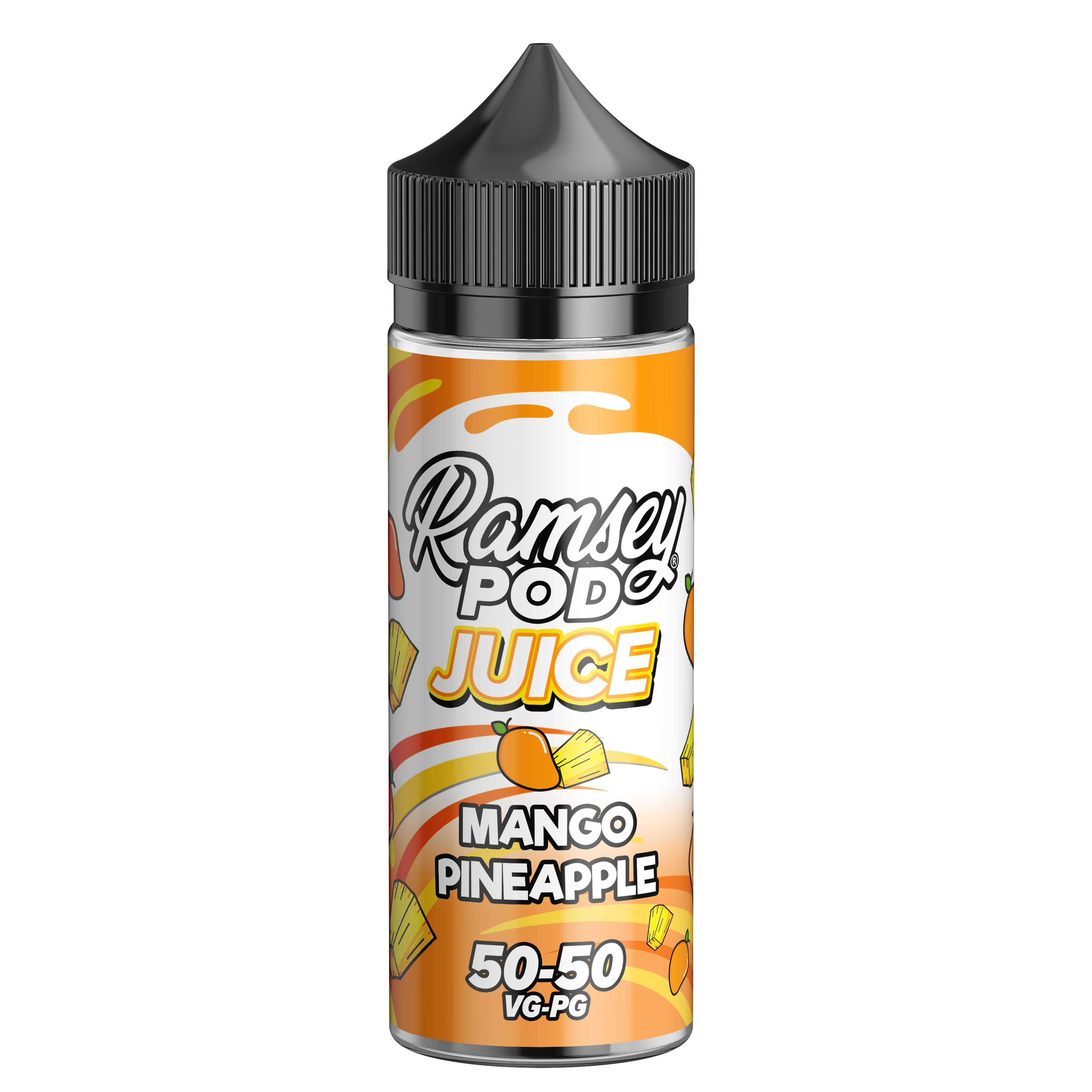 mango mint vape juice Ramsey Pod Juice Mango Pineapple 100ml Shortfill – Vapor Shop Direct