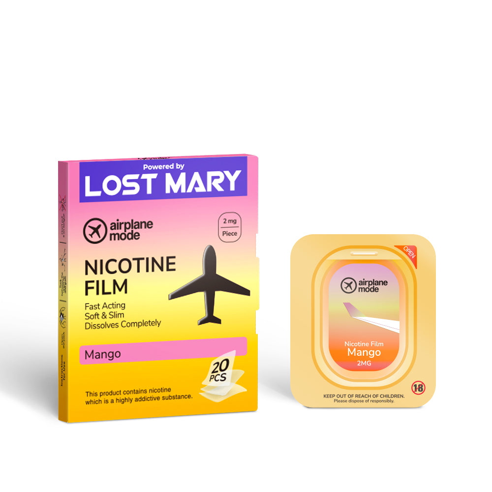 Lost Mary Airplane Mode Nicotine Film