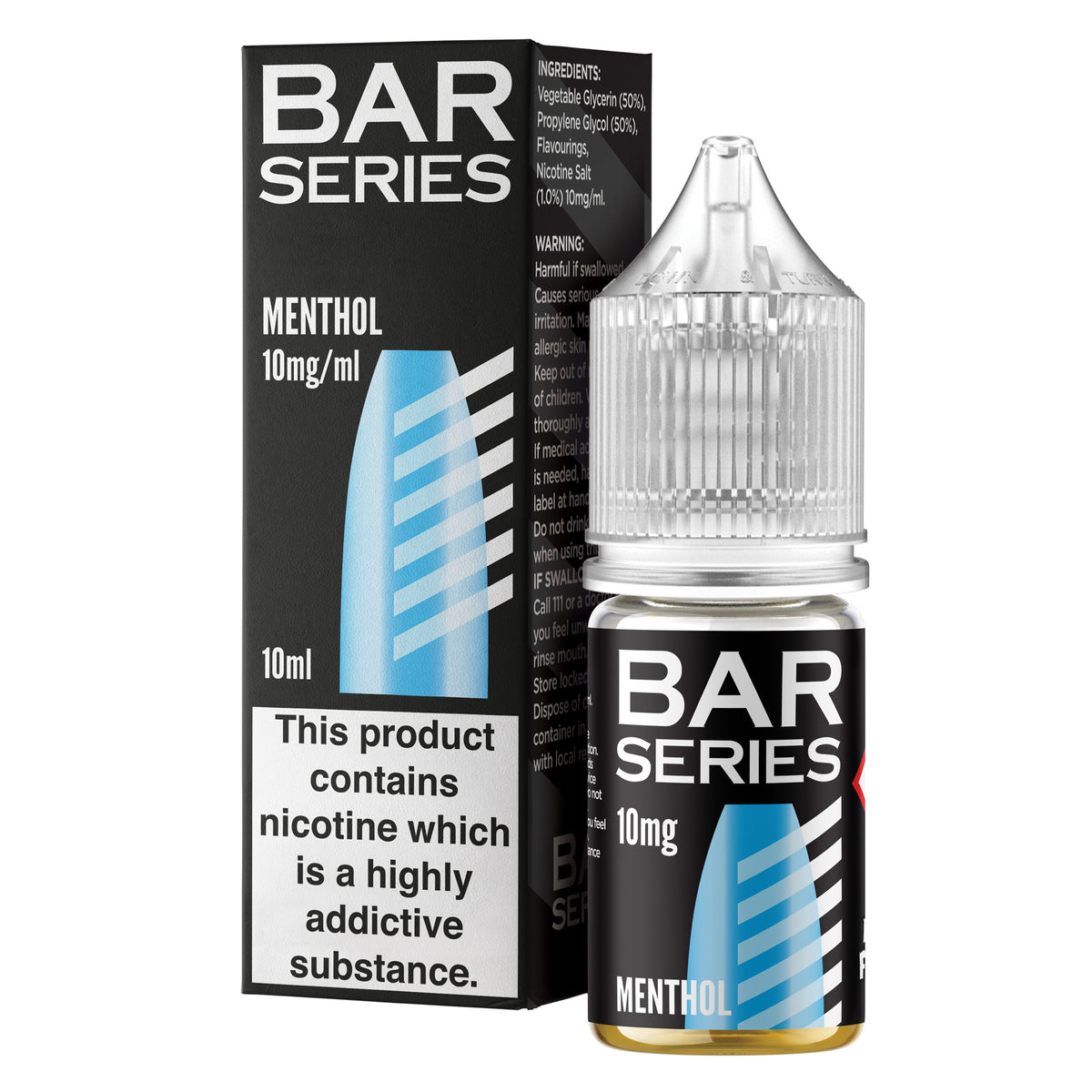 Bar Series Menthol 10ml Nic Salt