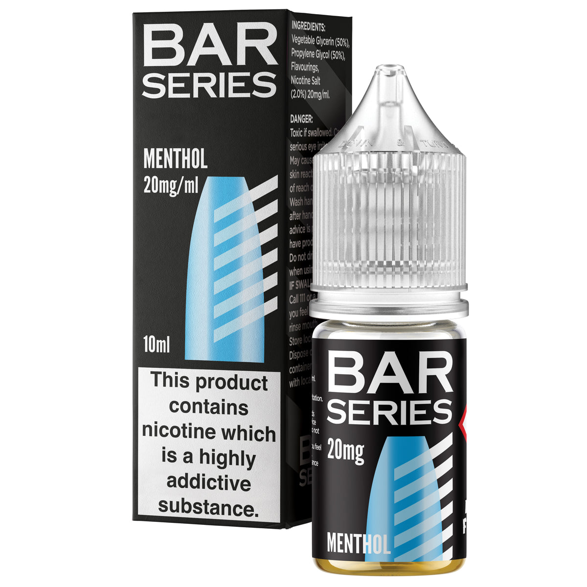 Bar Series Menthol 10ml Nic Salt