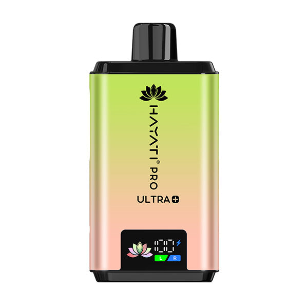 Hayati Pro Ultra + 25K Prefilled Pod Kit - Kiwi Banana + Straw Banana