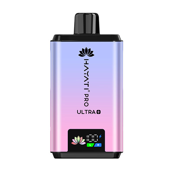 Hayati Pro Ultra + 25K Prefilled Pod Kit - Blueberry Cotton K + Raspberry Cotton K