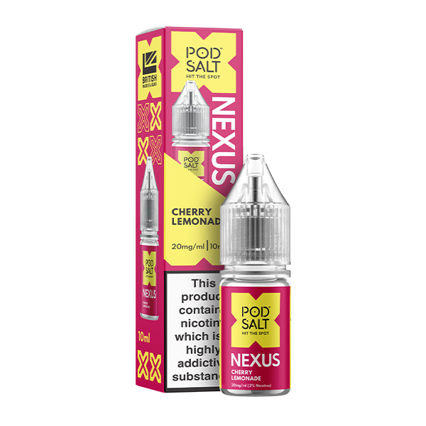 Pod Salt Nexus Cherry Lemonade 10ml Nic Salt