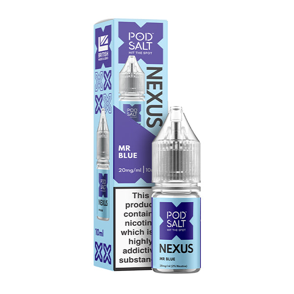 Pod Salt Nexus Mr Blue 10ml Nic Salt